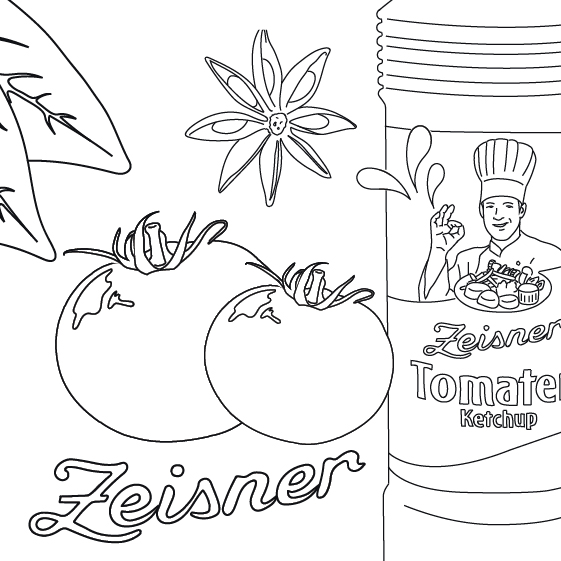 Zeisner Tomaten-Ketchup Zeisner Tomaten-Ketchup
