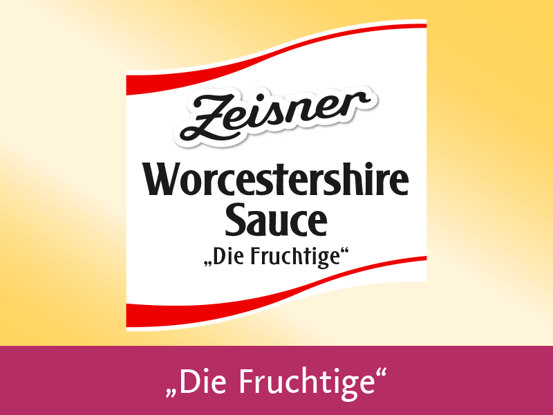 Worcestershire-Sauce „Die Fruchtige“ Logo